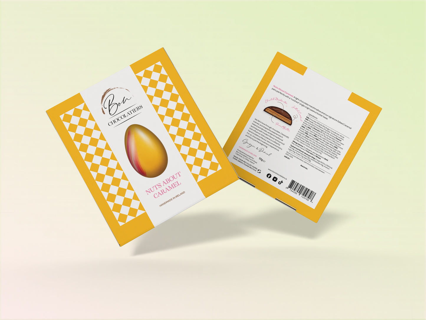 Nuts About Caramel Mini Filled Egg