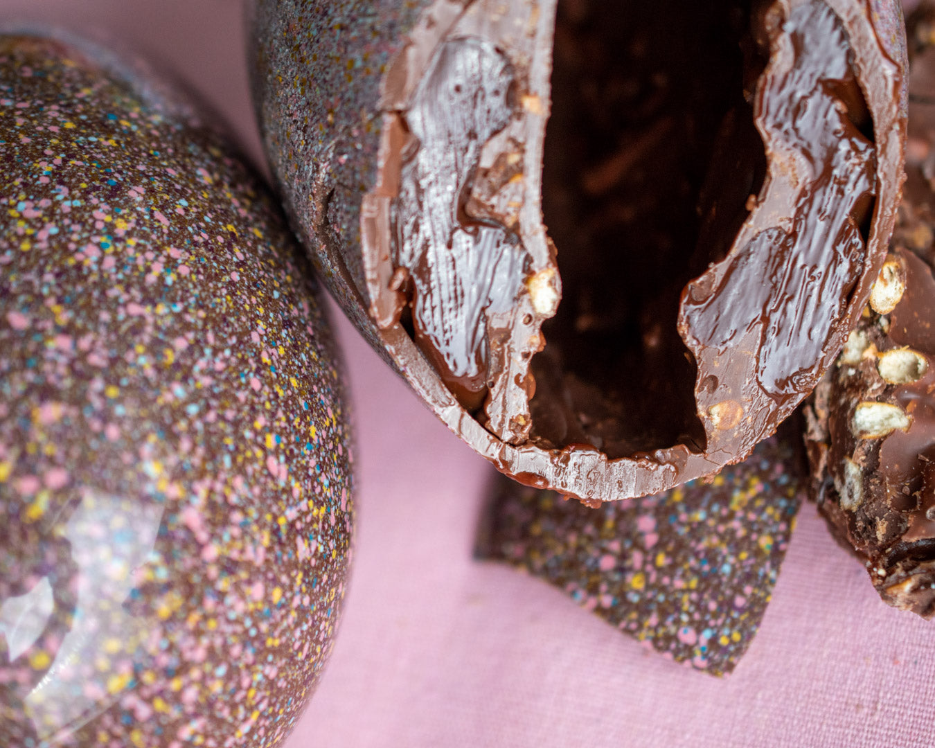 Pretzel Crunch Easter Egg