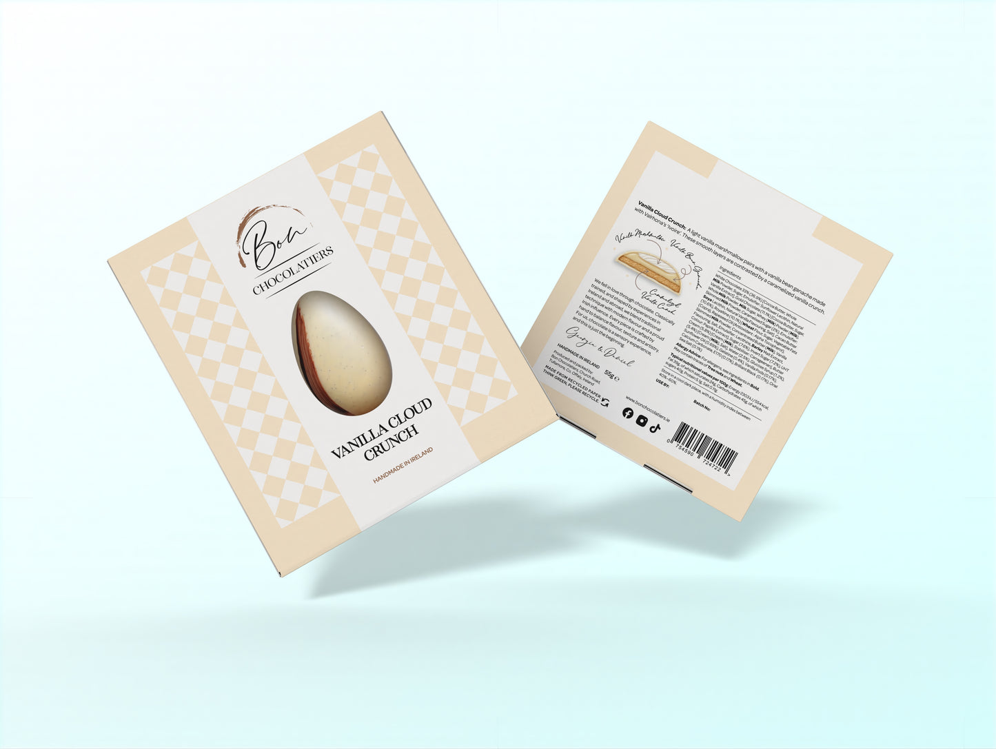 Vanilla Cloud Crunch Mini Filled Egg